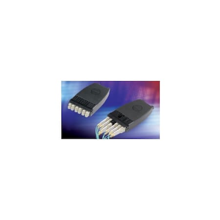 Belden 12-FIBER MODULE LC DUPLEX-MPO, 50/125 FX2000/OM3, AX103713 FC3U06LDMM